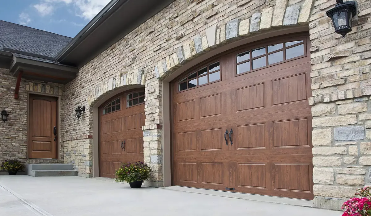 Rustic steel garage door, Tampa